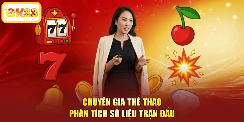 Chuyên gia thể thao phân tích số liệu trận đấu
