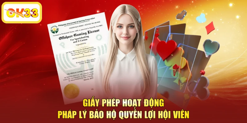 Giấy phép hoạt động pháp lý bảo hộ quyền lợi hội viên